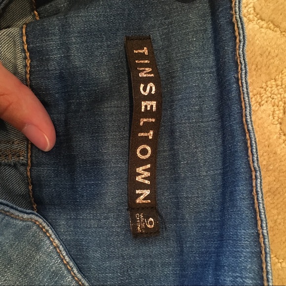 High Rise Jean Shorts - Picture 3 of 3